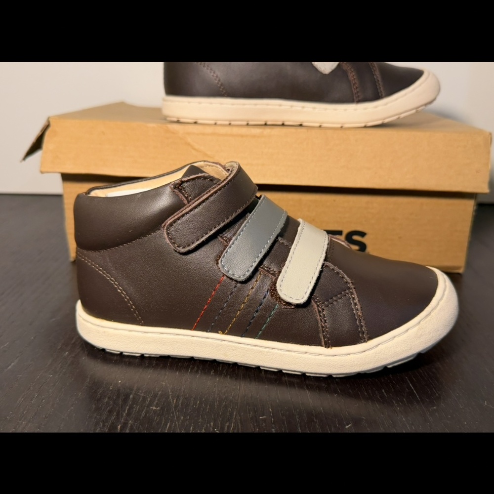 Old Soles Tour Space Leather Sneakers Brown/Grey Boys US 13/EU 30/AU 12
